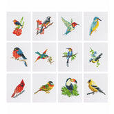 Vogelschau 12er SET - Diamond Painting