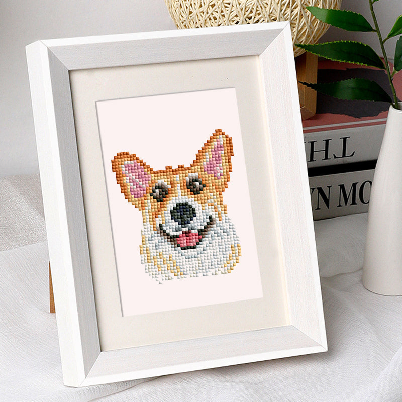 Hundekollektion 12er SET - Diamond Painting