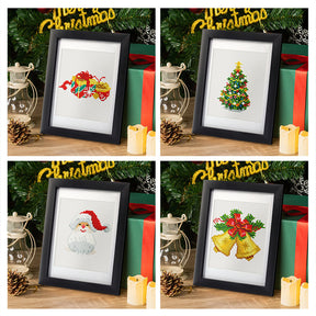 Weihnachtliche Wunder 12er SET - Diamond Painting