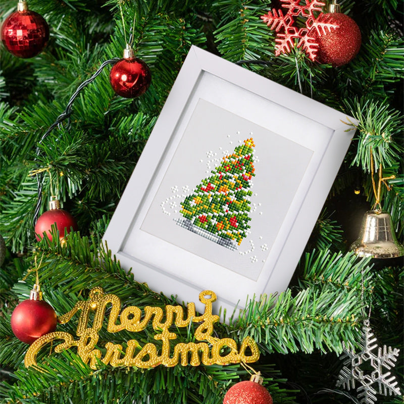 Fröhliche Weihnachten 12er SET - Diamond Painting