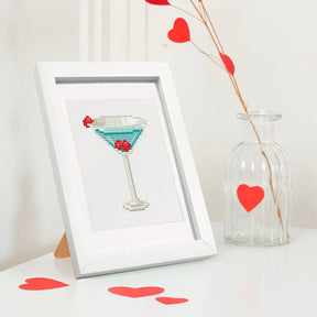 Bunte Cocktail-Träume 12er SET - Diamond Painting